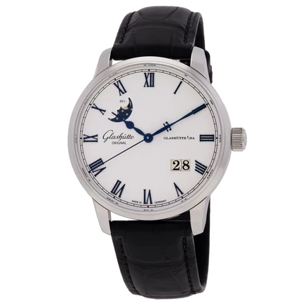 Мужские часы Glashutte Original 36-24-05-02-61, серебристые