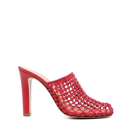 Женские мюли Ferragamo Ellas X5, красные
