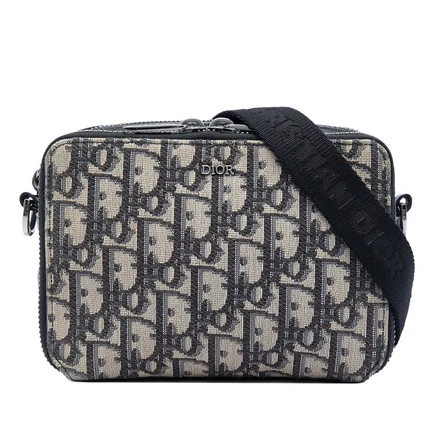 Унисекс сумка Dior Oblique, кроссбоди, б/у