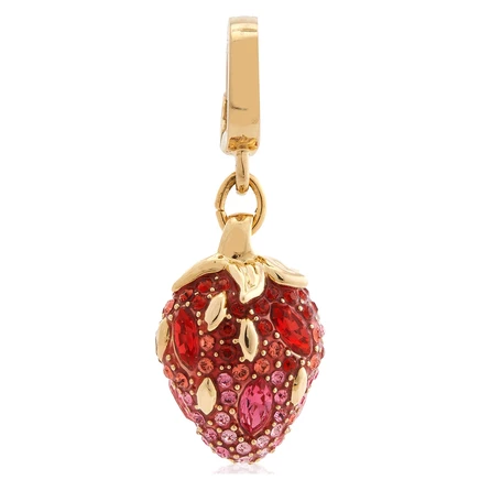 Шарм Swarovski Strawberry, клубника