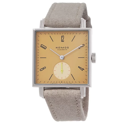 Унисекс-часы Nomos Tetra Ochra 437, охристо-желтые