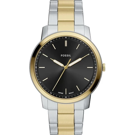 Мужские часы Fossil Minimalist FS6182, черные