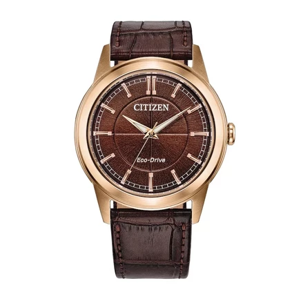 Мужские часы Citizen Rolan AW2113-16X, коричневые