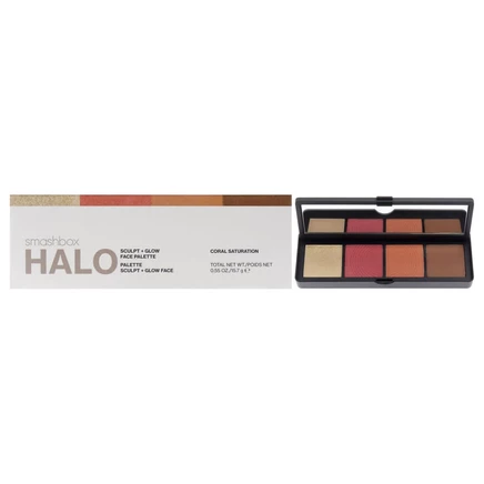 Палетка для лица Smashbox Halo Sculpt, коралловая