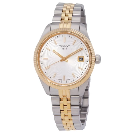Женские часы Tissot T1562102203100 кварцевые, серебристые