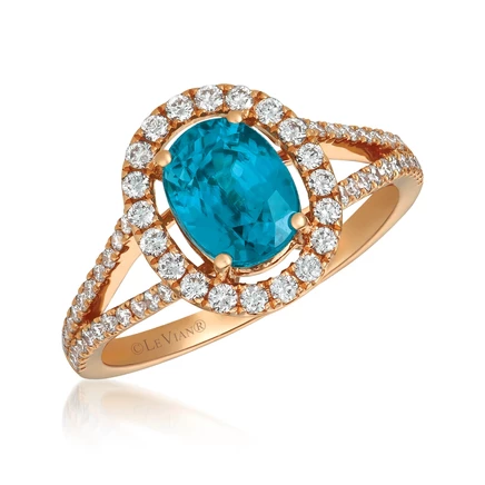 Женское кольцо Le Vian TRCG 87, циркон, 14K золото