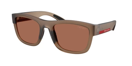 Мужские очки Prada Linea Rossa PS 01ZS, коричневые