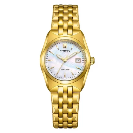 Женские часы Citizen Corso EW2293-56D, белый перламутр