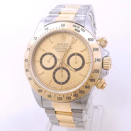 Мужские часы Rolex Daytona 16523, хронограф, шампань