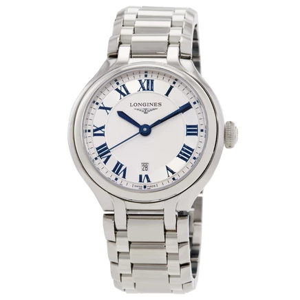 Женские часы Longines L8.142.4.71.6, серебристые
