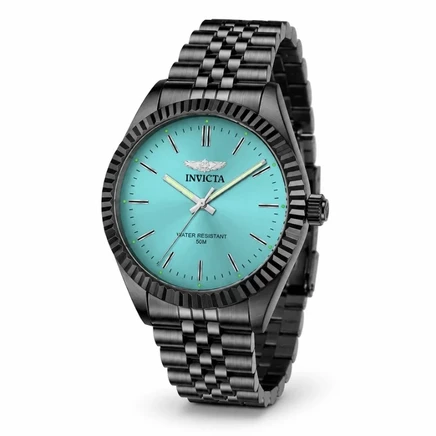 Мужские часы Invicta 79020, кварцевые, светло-голубые