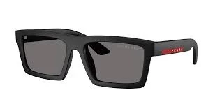 Мужские поляризованные очки Prada PS A07S, черные