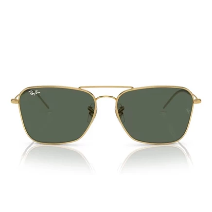 Унисекс солнцезащитные очки Ray Ban RBR0102S, золотые