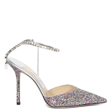Женские туфли Jimmy Choo Saeda 100, разноцветные