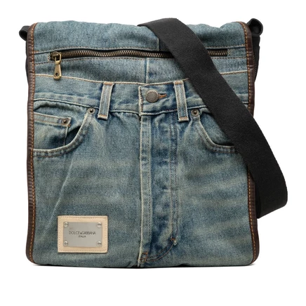 Унисекс сумка-мессенджер Dolce & Gabbana Jeans, б/у