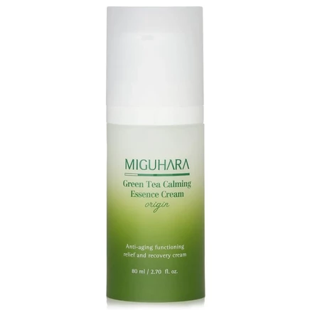 Успокаивающий крем-эссенция MIGUHARA Green Tea, 80 г