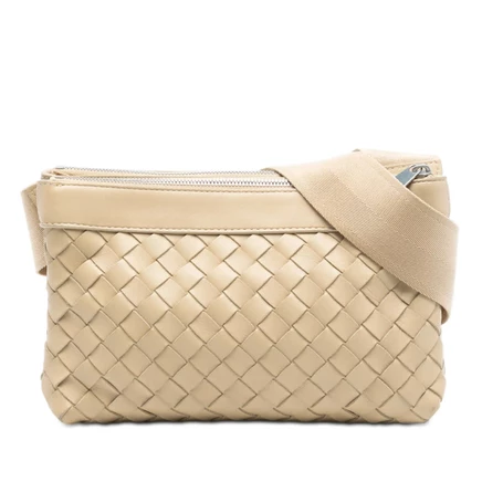 Унисекс-сумка Bottega Veneta Intrecciato через плечо