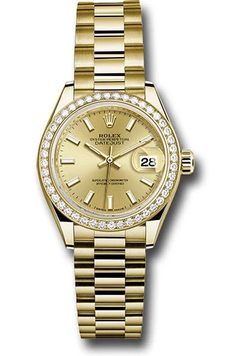 Женские часы Rolex Datejust 279138CSP, шампань
