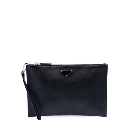 Женский клатч Prada Saffiano Wristlet, б/у