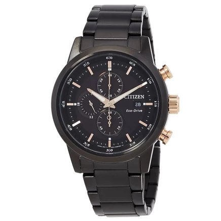Мужские часы Citizen CA0746-85E с хронографом, черные