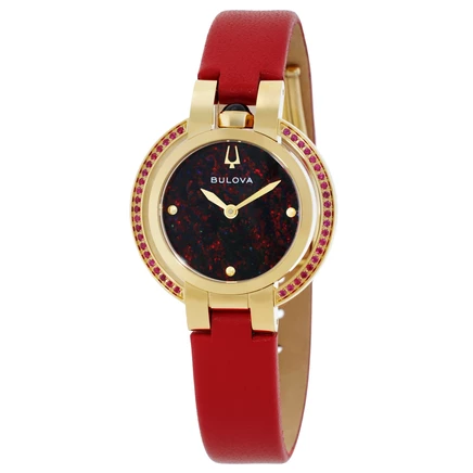 Женские часы Bulova Rubaiyat Autumn 97R105, красные