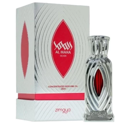 Унисекс парфюмерное масло Zimaya Al Maha Silver 20 мл