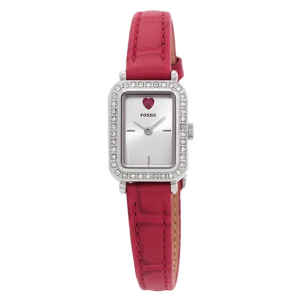 Женские часы Fossil Raquel ES5466, кварцевые, серебристые