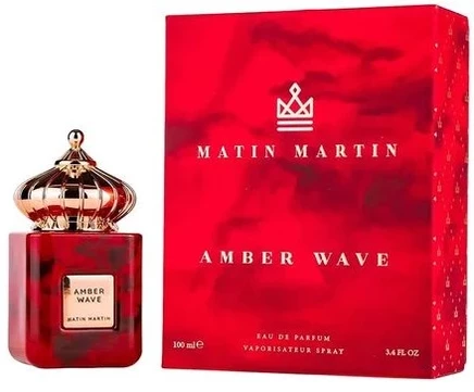 Унисекс парфюмерная вода Matin Martin Amber Wave, 100 мл