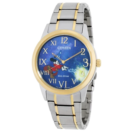 Мужские часы Citizen Mickey FE7064-71W, синие