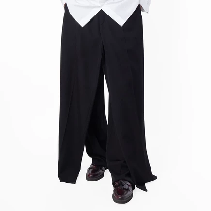 Мужские брюки Balenciaga Wide-Leg Twill