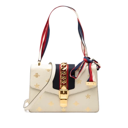 Женская сумка-сэтчел Gucci Sylvie Bee Star