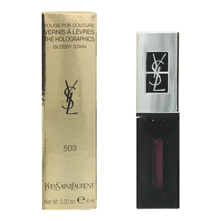 Жидкая помада YSL The Holographics, 503 Neon Plum