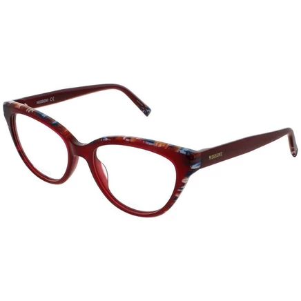 Женская оправа Missoni MIS 0091, кошачий глаз, бордовая
