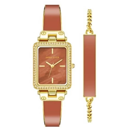 Женские часы Anne Klein AK-3898RUST, терракотовые