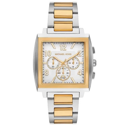 Мужские часы Michael Kors Rhys MK9240, хронограф, серебристые