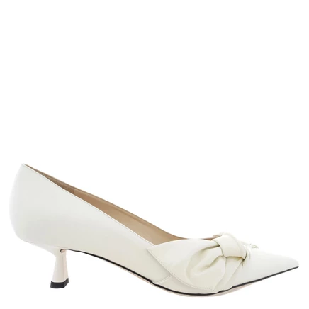 Женские туфли Jimmy Choo Elinor 45, лаковые, латте