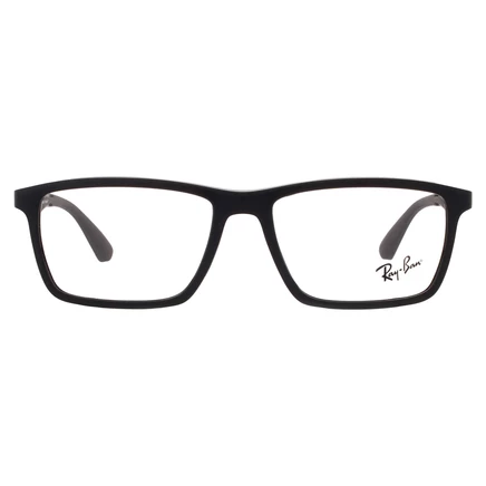 Унисекс-очки Ray Ban RX7056, прямоугольные, черные