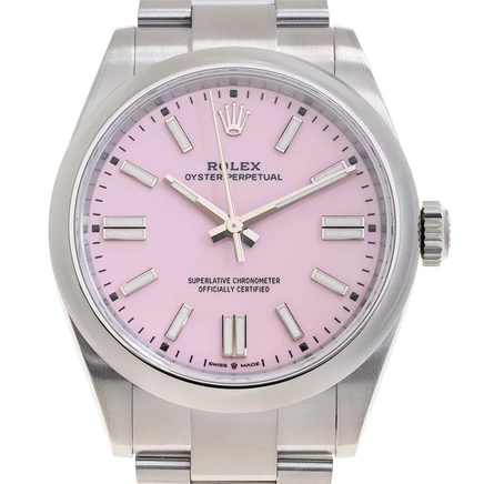 Мужские часы Rolex Oyster Perpetual 134300-0013, розовые