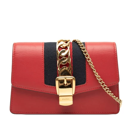 Женская мини-сумка через плечо Gucci Sylvie