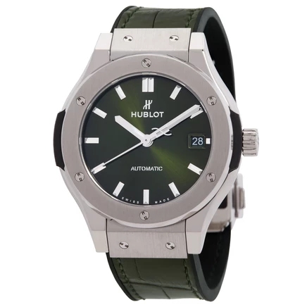 Унисекс-часы Hublot Fusion 565.NX.8970.RX, зелёные