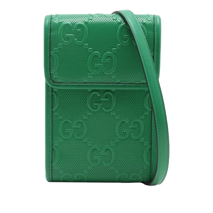 Унисекс сумка кросс-боди Gucci GG Embossed