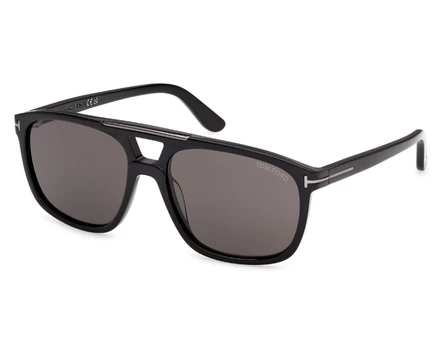 Унисекс очки-авиаторы Tom Ford Brianna-02, черные