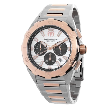 Мужские часы TechnoMarine GMT TM-725037, серебристые