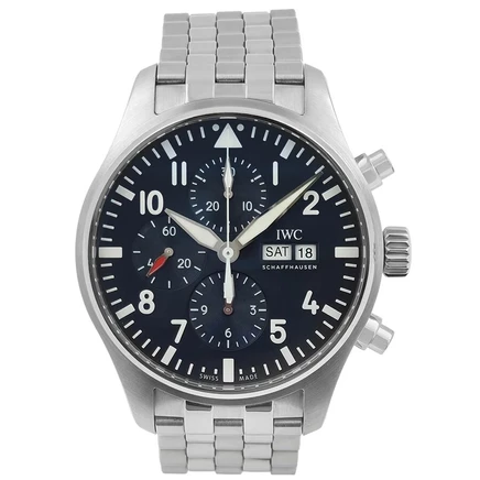 Мужские часы IWC Pilot Le Petit Prince IW377717, синие