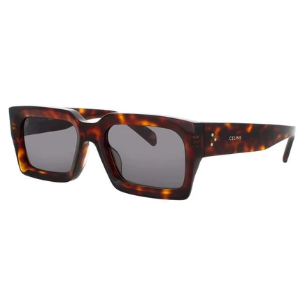 Унисекс солнцезащитные очки Celine CL40280U, коричневые