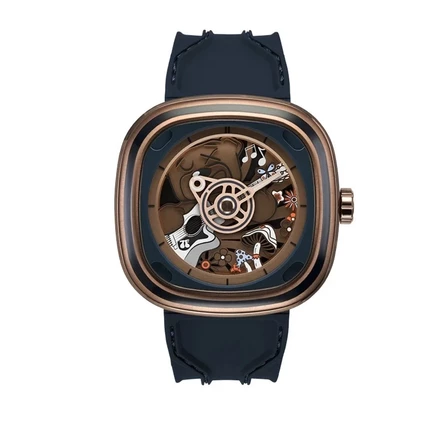 Мужские часы Sevenfriday T2/08, автоматические, синие