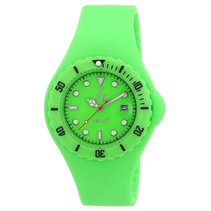 Часы унисекс Toy Watch Jelly JY05GR, зеленые