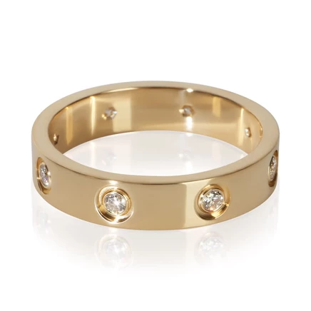 Женское кольцо Cartier Love, малое, желтое золото