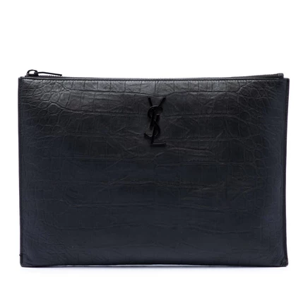 Женский клатч Saint Laurent Monogram, б/у
