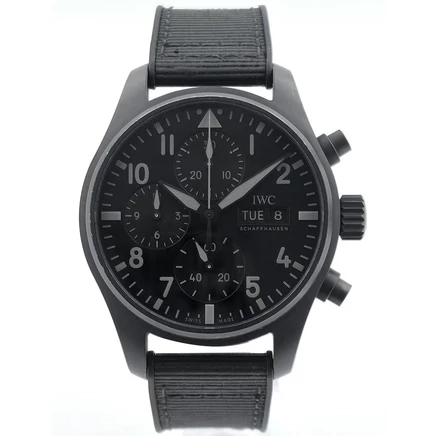 Мужские часы IWC Pilot’s Chronograph IW388106, черные